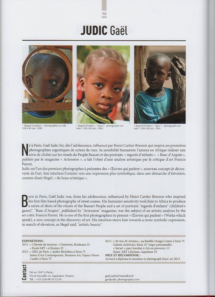 PUBLICATION DANS PORTRAIT ART TODAY 2014021